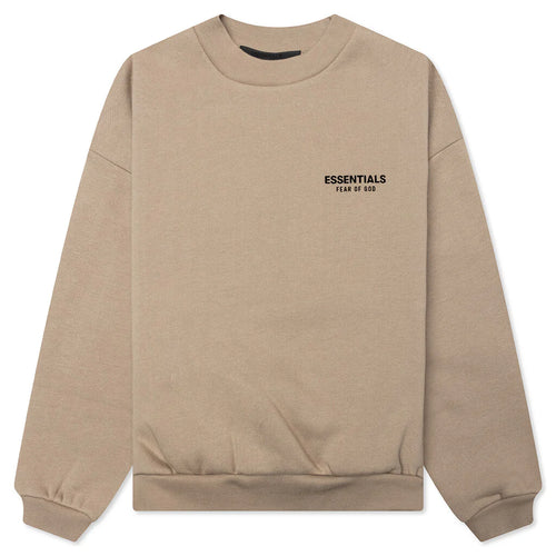 Kids Fleece Crewneck Desert Sand