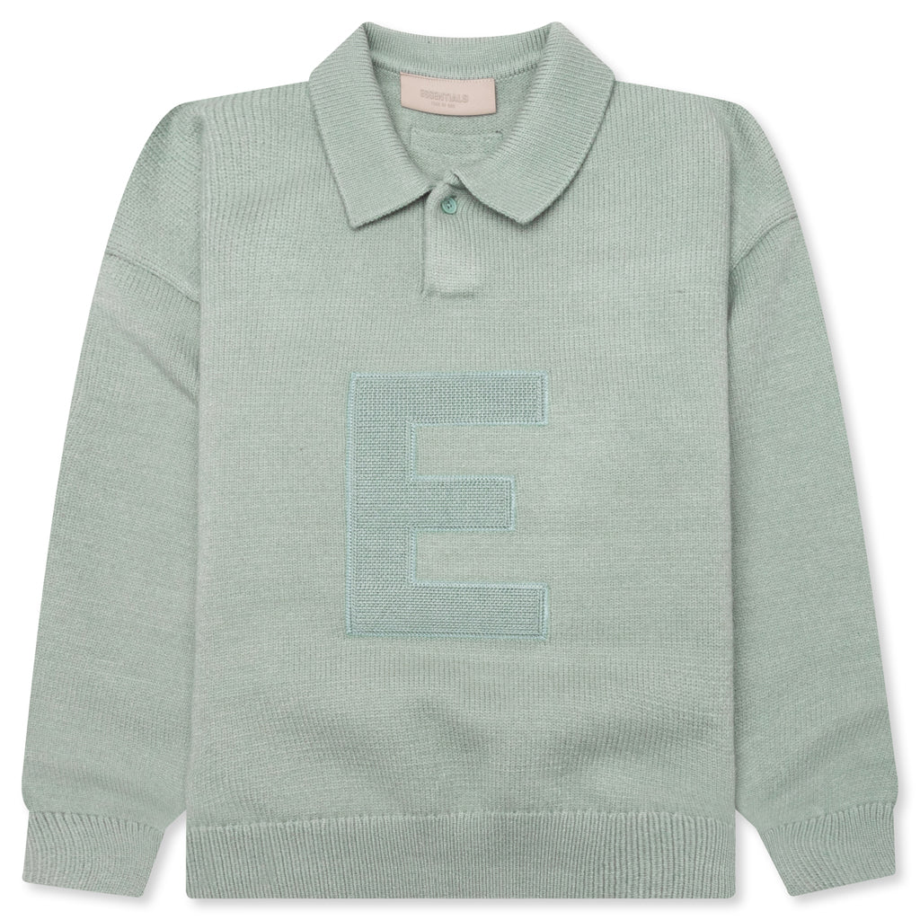 Kids Knit Polo Sycamore