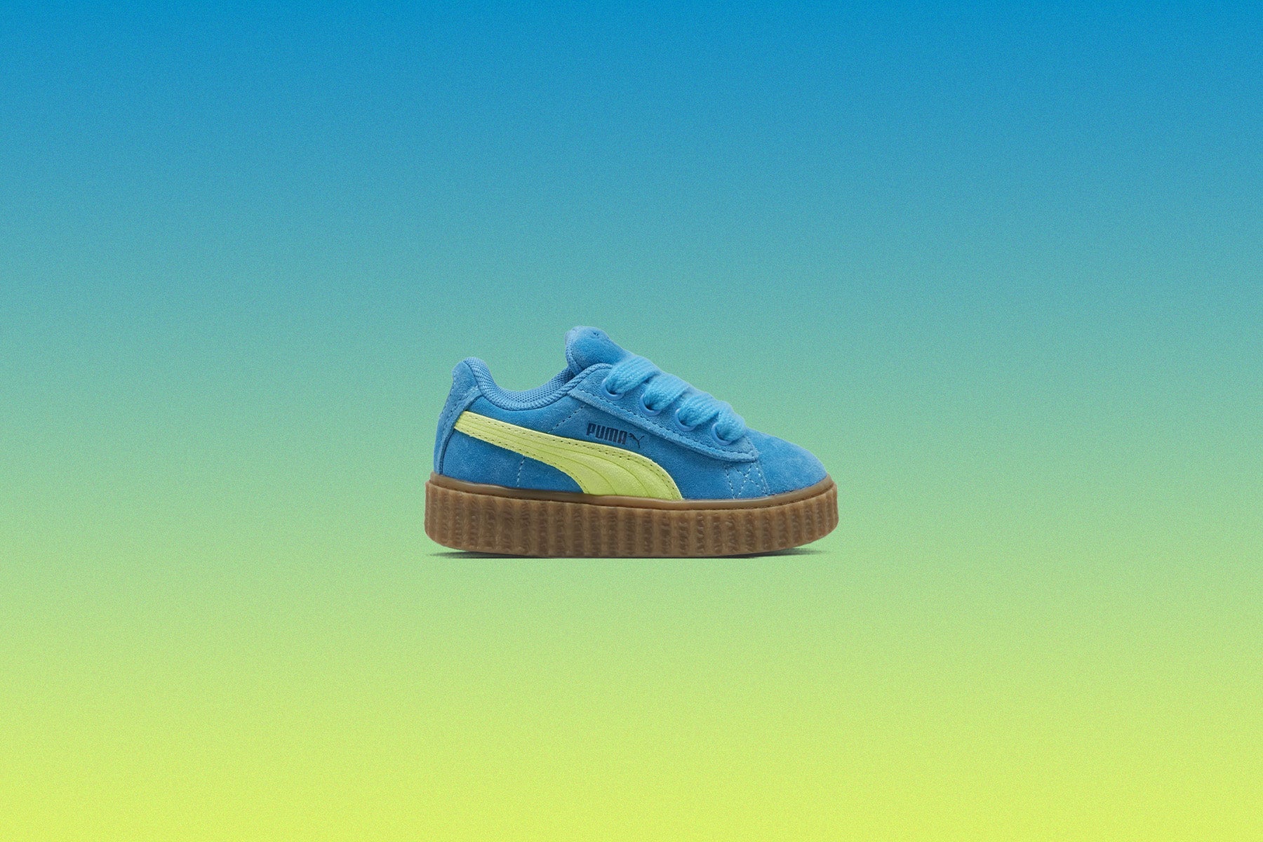 Puma x Fenty Creeper Phatty Toddlers Speed Blue Lime Pow Gum
