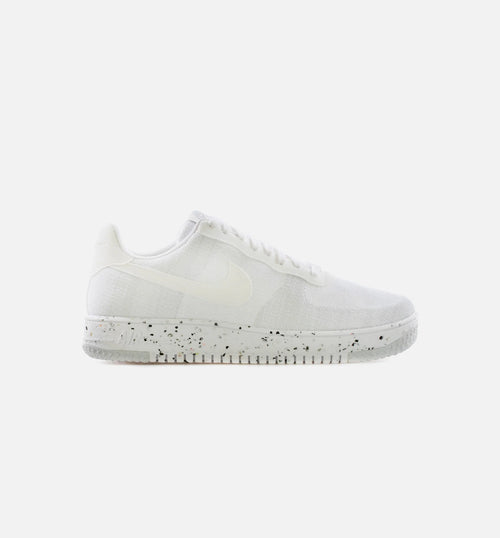 Air Force 1 Crater FlyKnit Mens Lifestyle Shoe White Sail Wolf Grey White