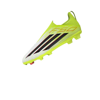 adidas F50 League Laceless FG MG Firm Ground Multi Ground Youth Soccer Cleats Yellow Black Red