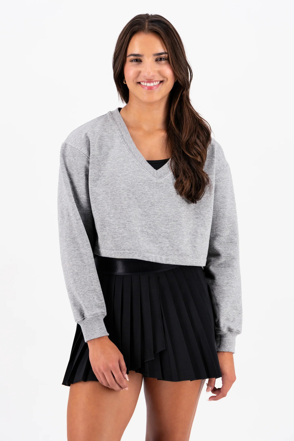 V Neck Sweatshirt