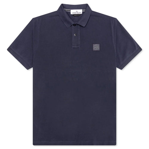 Short Sleeve Polo Navy Blue