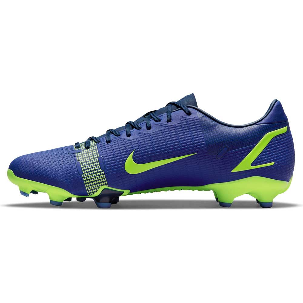 Nike Mercurial Vapor 14 Academy FG MG Multi Ground Soccer Cleats Lapis Volt Blue Void