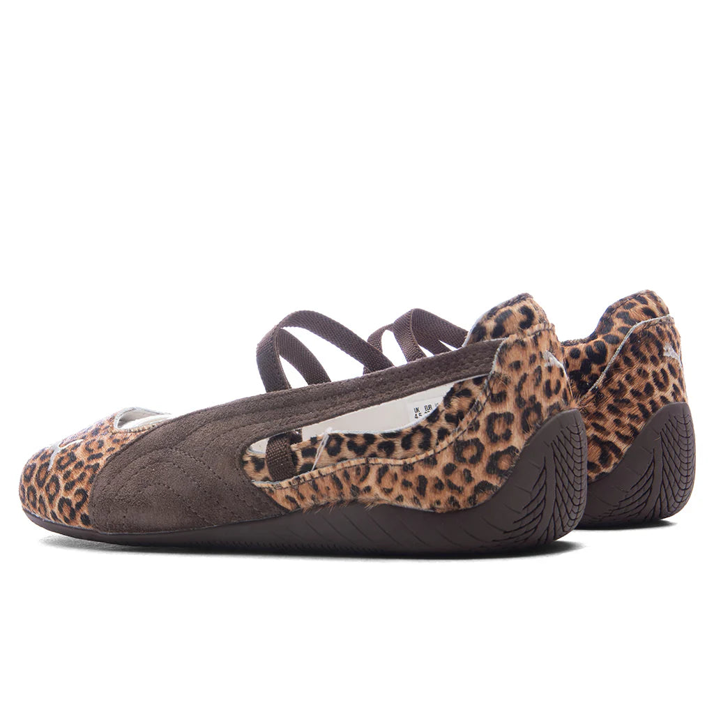 Womens Speedcat Ballet Wild Chocolate Warm White
