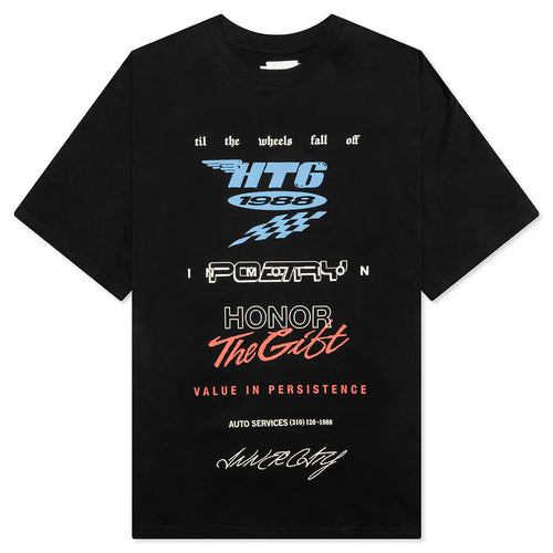 Persistence Race Tee Black