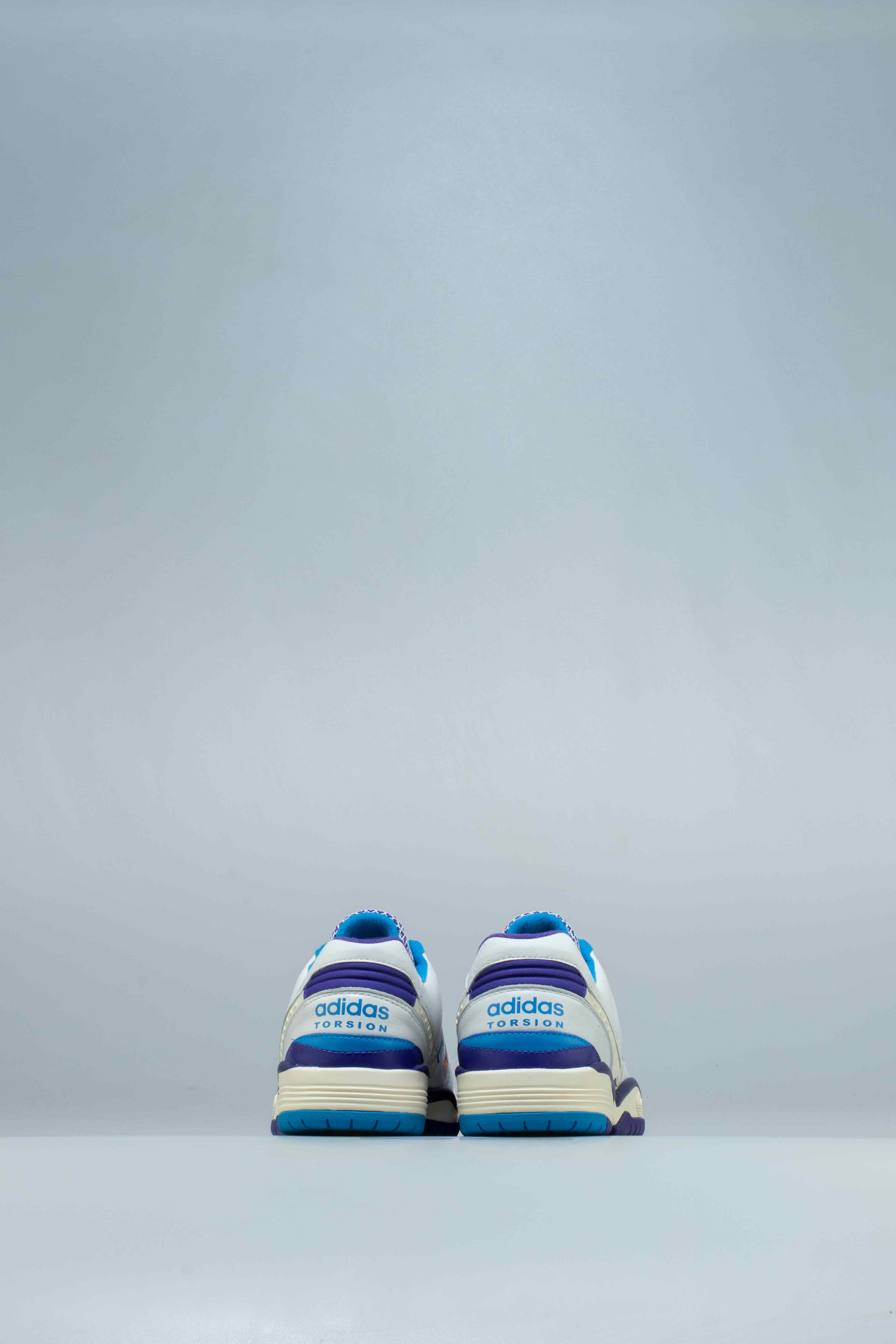 Consortium Torsion Edberg Comp Mens Lifestyle Shoe White Bright Blue