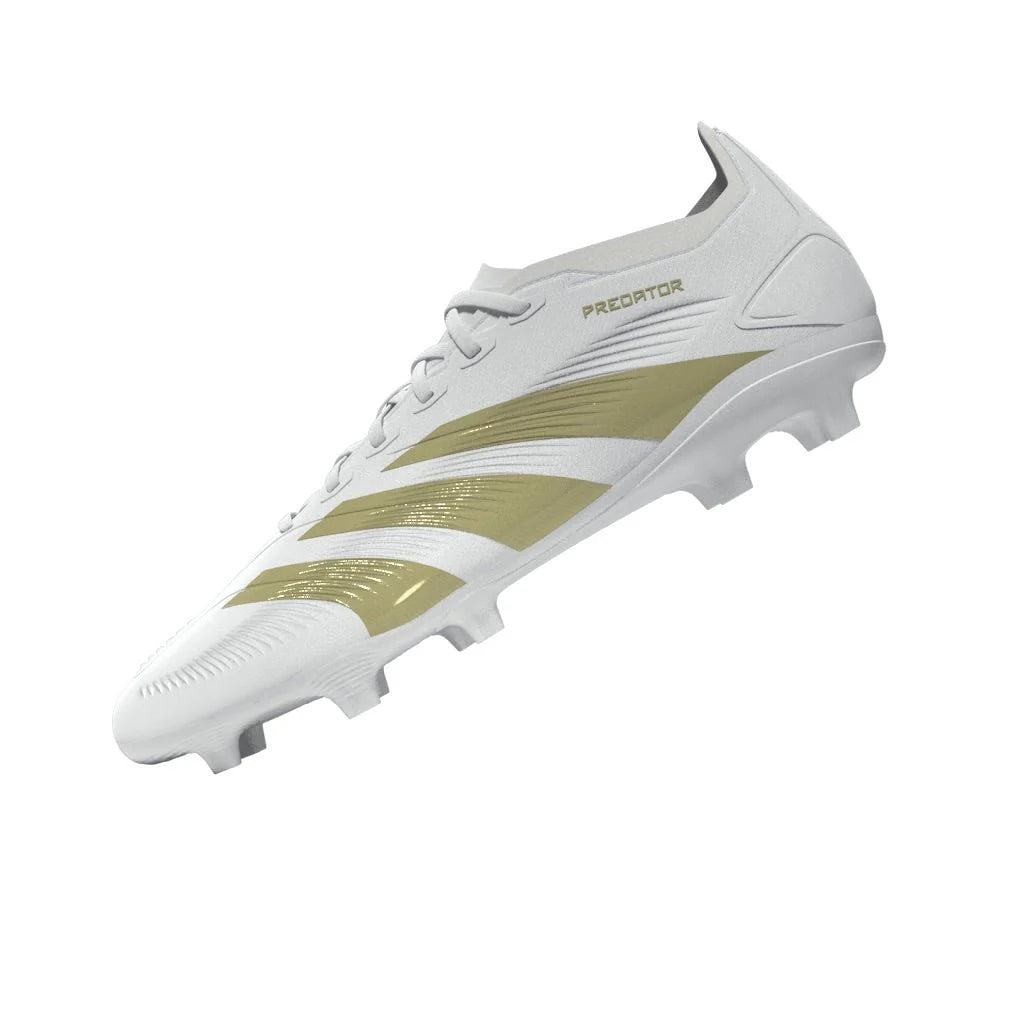 adidas Predator League FG Firm Ground Soccer Cleats White Gold