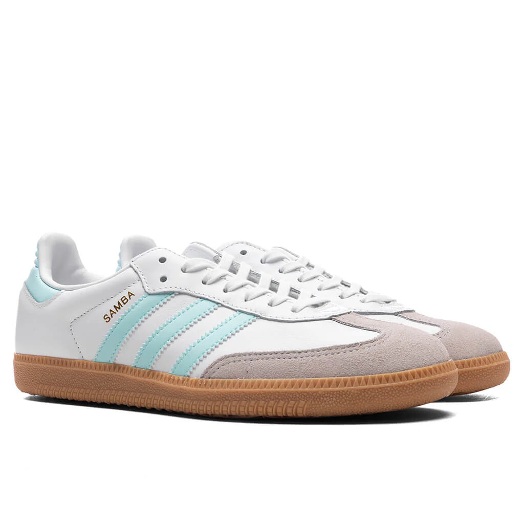 Kids Samba OG GS Cloud White Semi Flash Aqua Gum