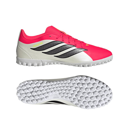 adidas Predator Club TF Turf Mens Soccer Cleats Red Black White