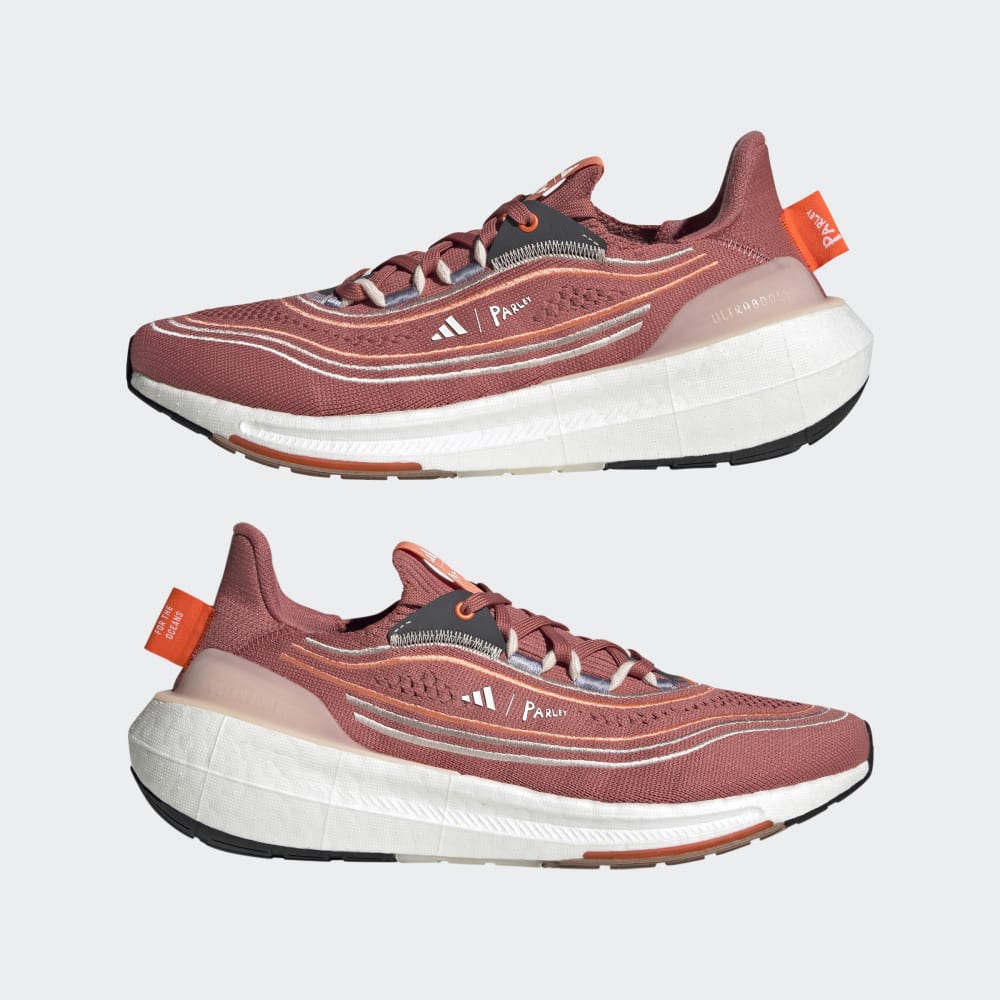 adidas Ultraboost Light X Running Shoes Wonder Red White Wonder Taupe