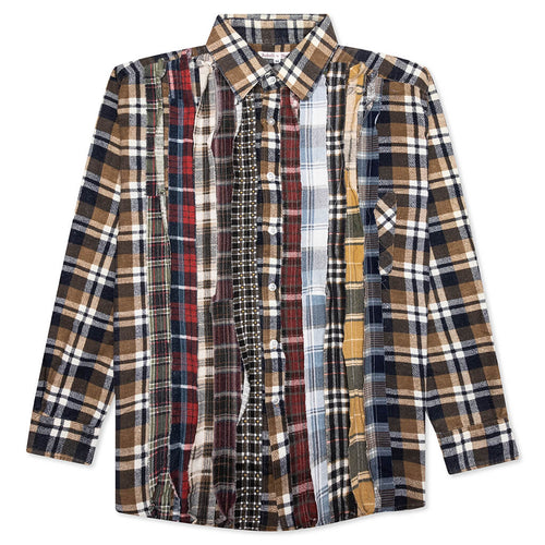 Ribbon Flannel Shirt Assorted