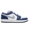 Air Jordan 1 Low White Wolf Grey Midnight Navy