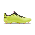 PUMA King Ultimate FG AG Multi Ground Soccer Cleats Lime Black