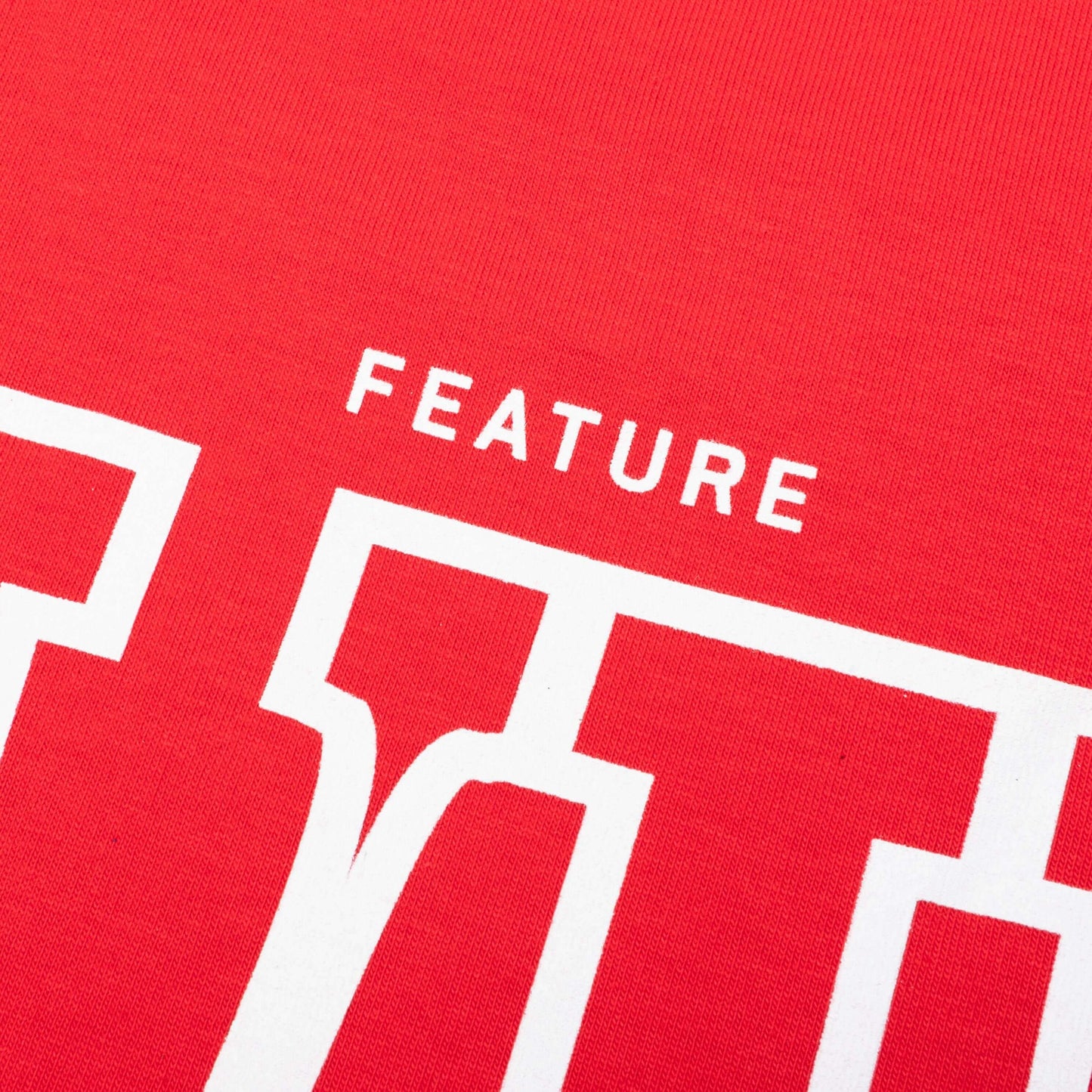 Feature x Icecream Rings Short Sleeve Tee Tomato Red