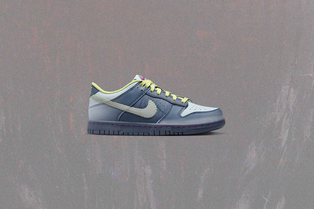 Dunk Low GS Halloween Diffused Blue Blue Tint Luminous Green