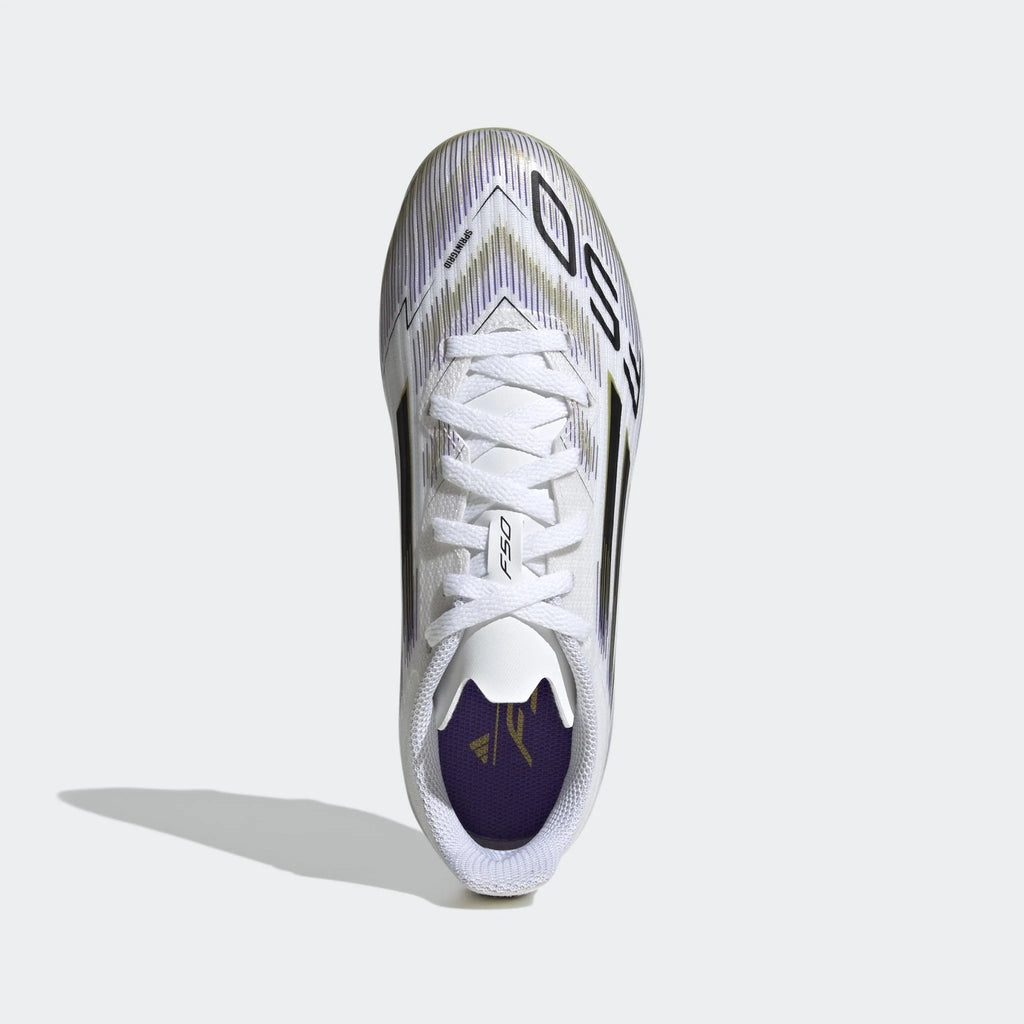 adidas F50 League Firm Multi Ground Boots Kids White Black