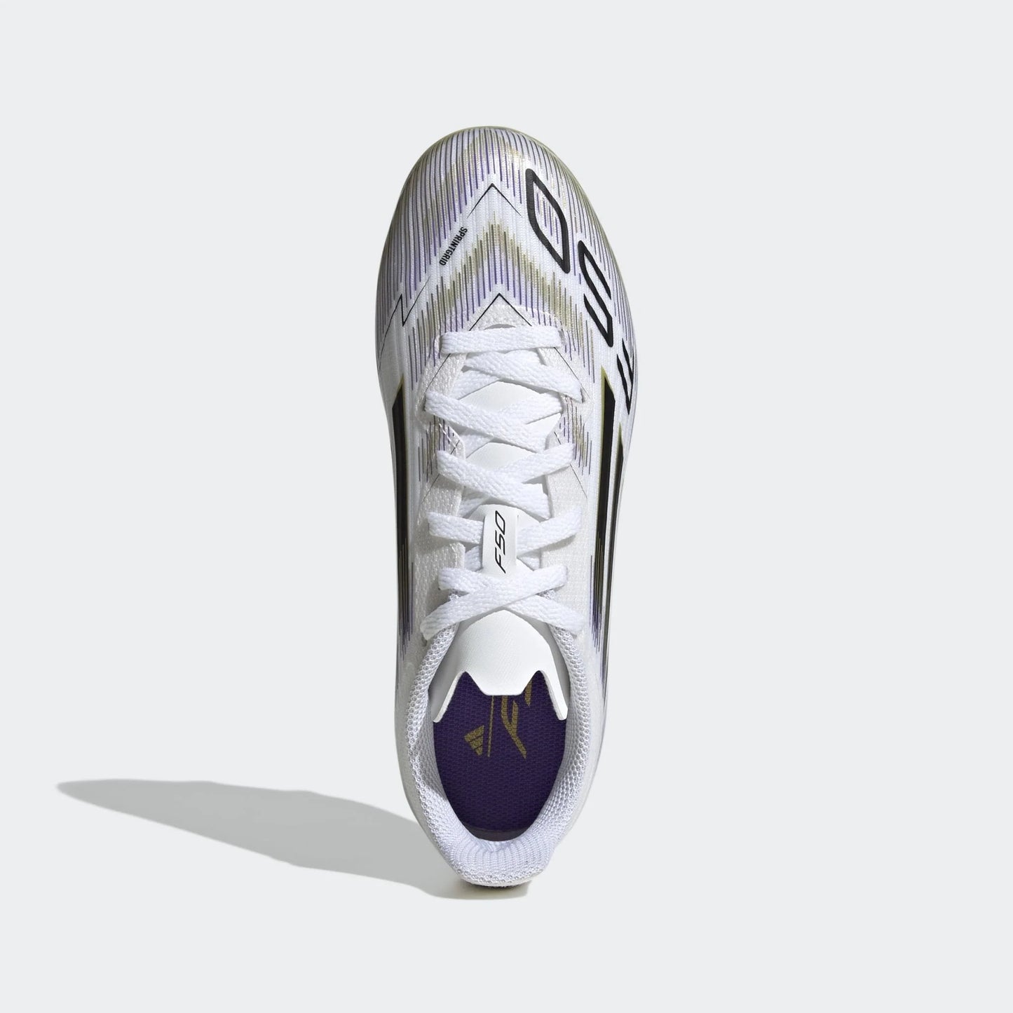 adidas F50 League Firm Multi Ground Boots Kids White Black