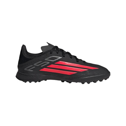 adidas F50 League TF Turf Youth Soccer Cleats Black Red