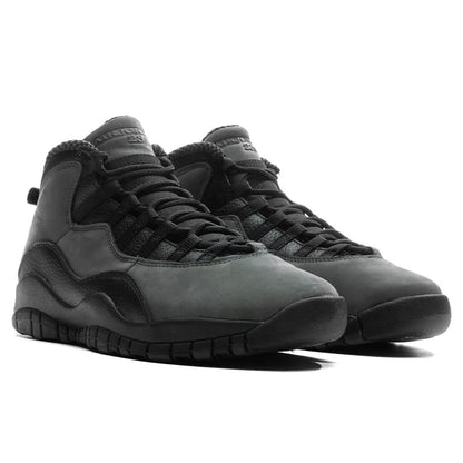 Air Jordan 10 Retro Shadow Charred Grey True Red Black