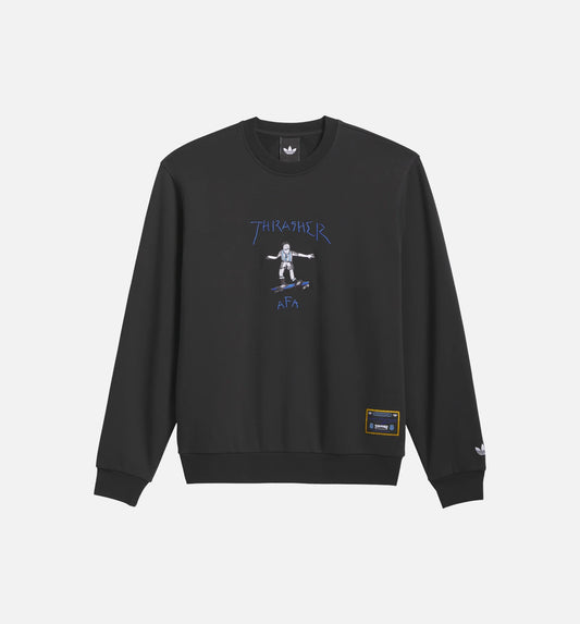 Argentina x Thrasher Mens Crewneck Black White