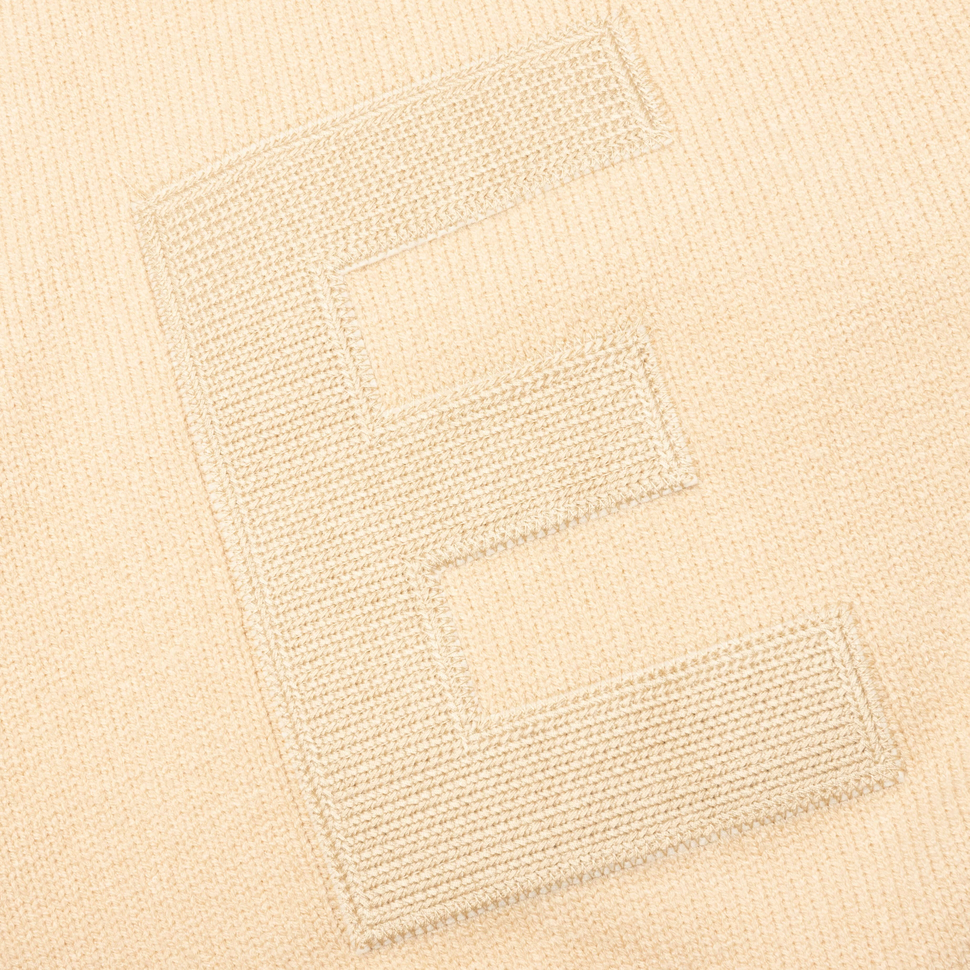 Kids Knit Polo Sand