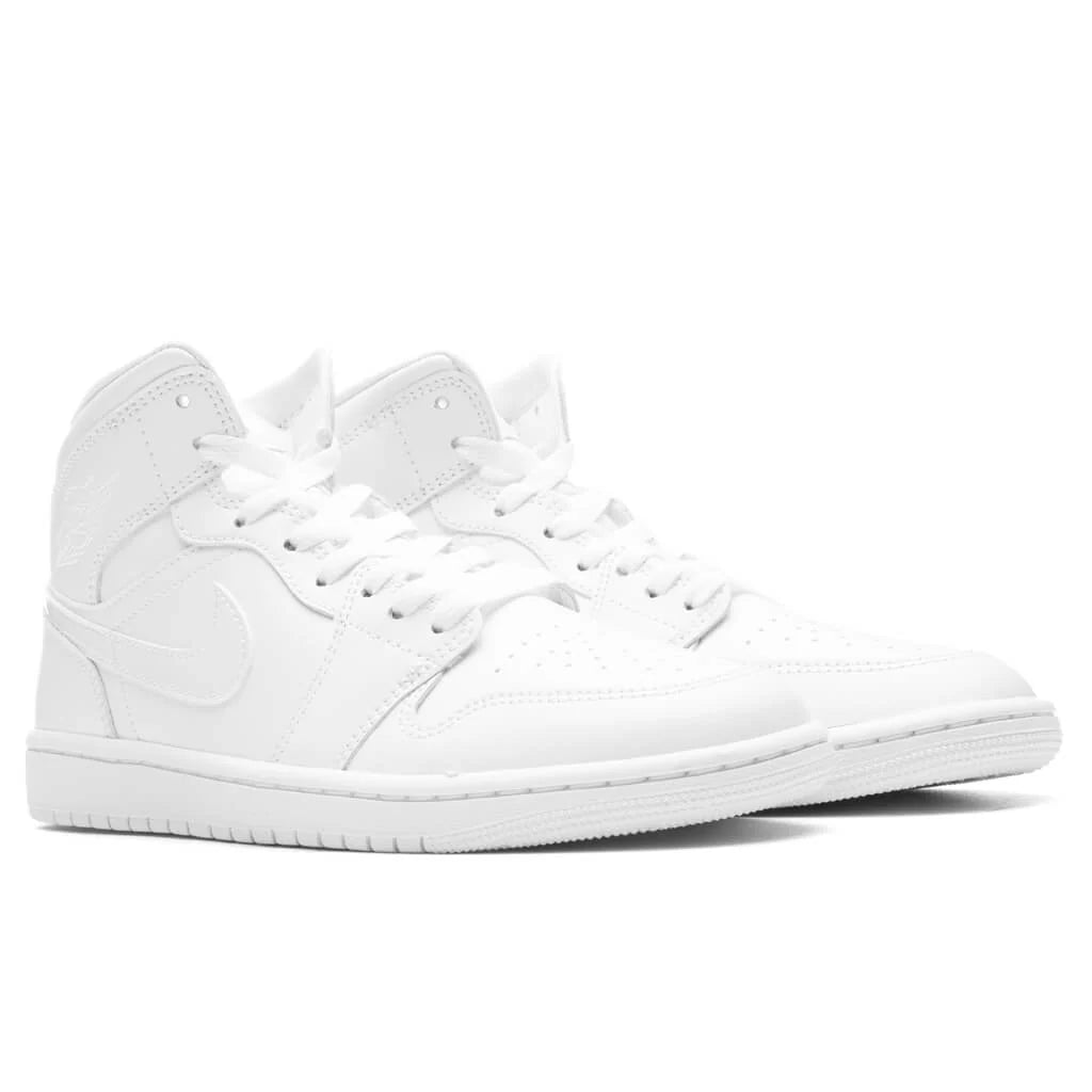 Womens Air Jordan 1 Mid White
