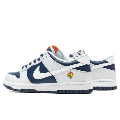 Dunk Low UV Reactive GS Photon Dust White Midnight Navy