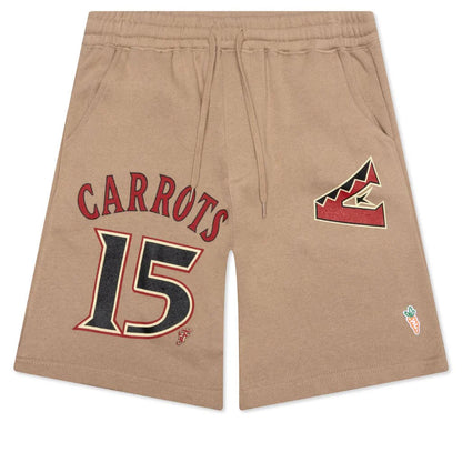 Feature x Carrots by Anwar Carrots Shorts Tan