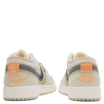 Air Jordan 1 Low GS Sky J Light Olive Black Celadon