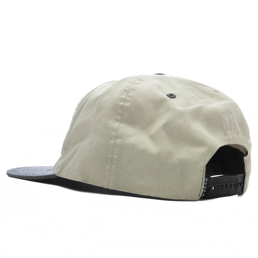 Yarn Bird 5 Panel Hat Off White