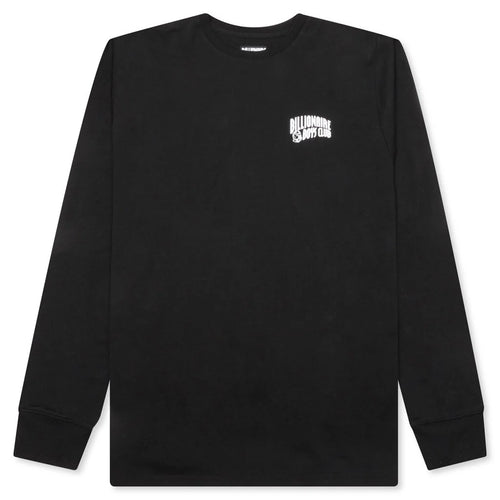 Arch L S Tee Black