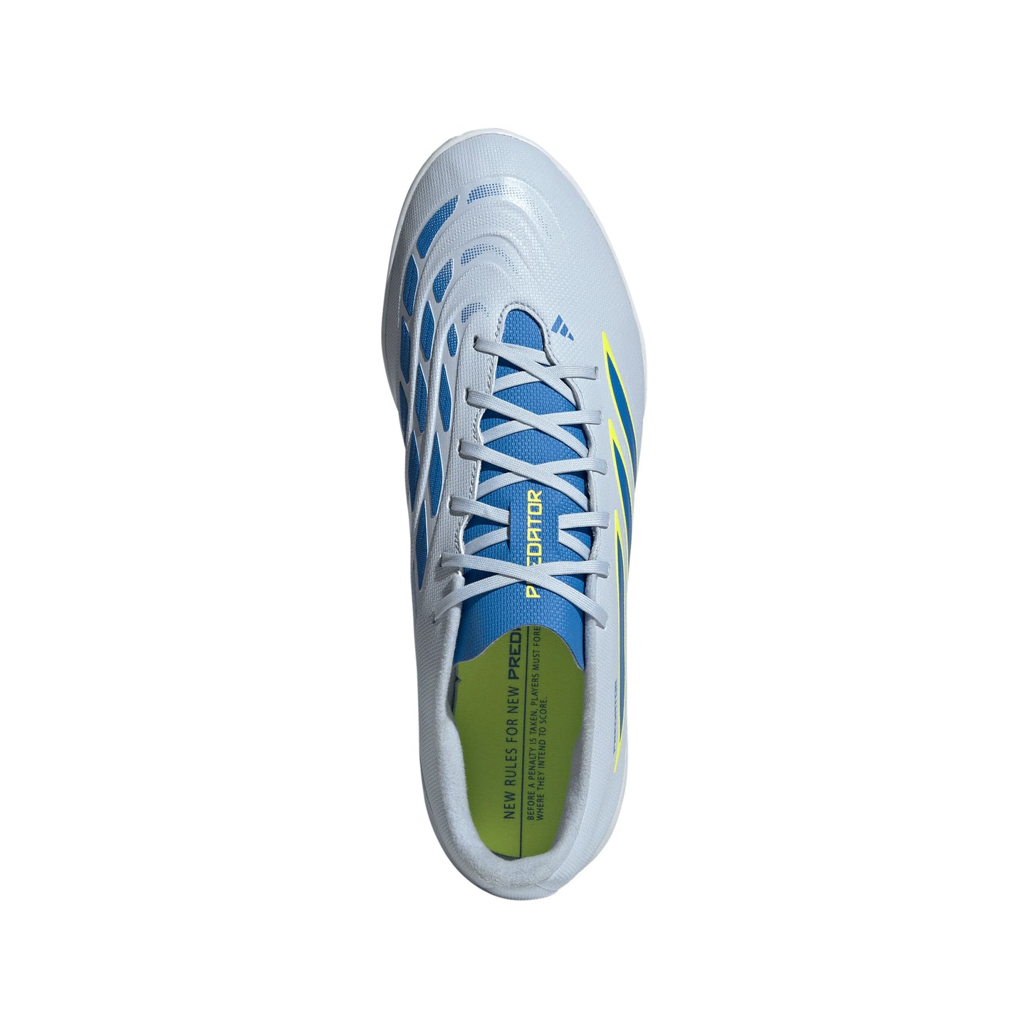adidas Predator Club Sala IN Indoor Mens Soccer Shoes Sky Blue Yellow