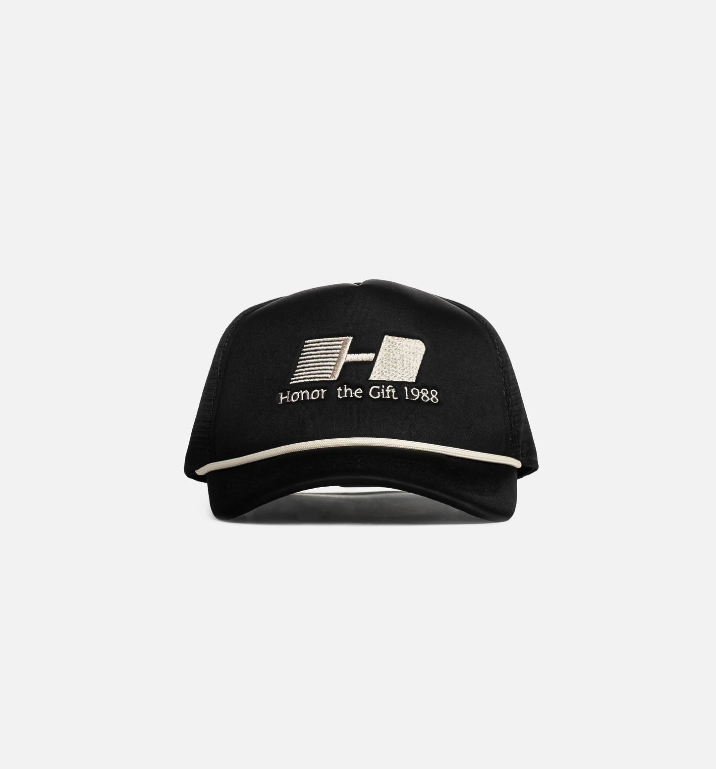 Frequency Trucker Snapback Mens Hat Black