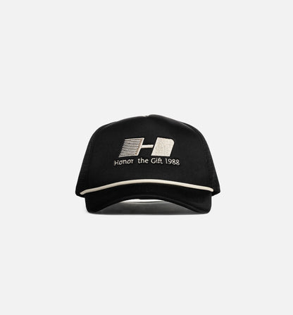 Frequency Trucker Snapback Mens Hat Black