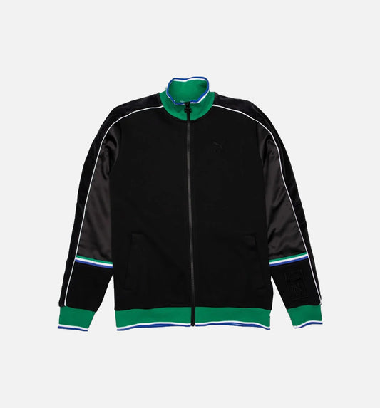 Puma X Big Sean Collection Mens T7 Tracksuit Top Puma Black Green