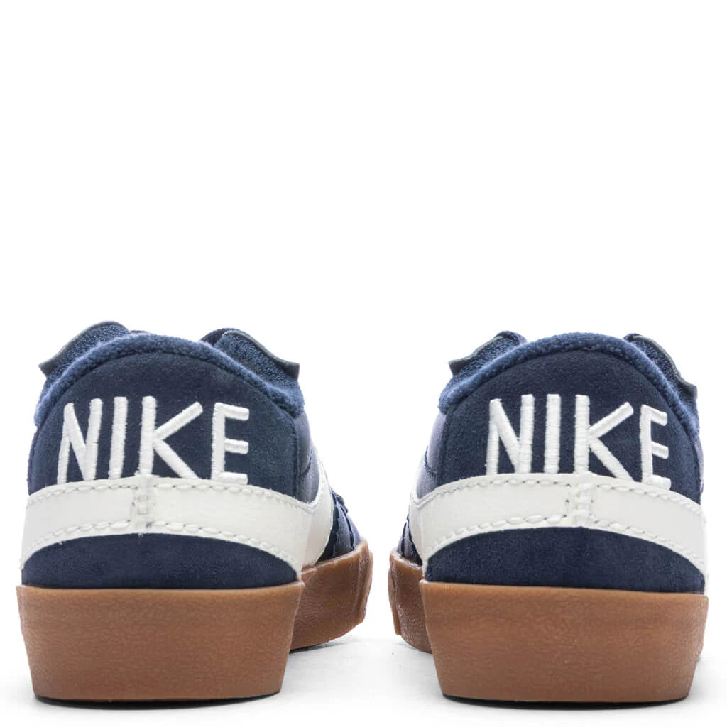 Blazer Low 77 Jumbo Midnight Navy Sail Gum Medium Brown
