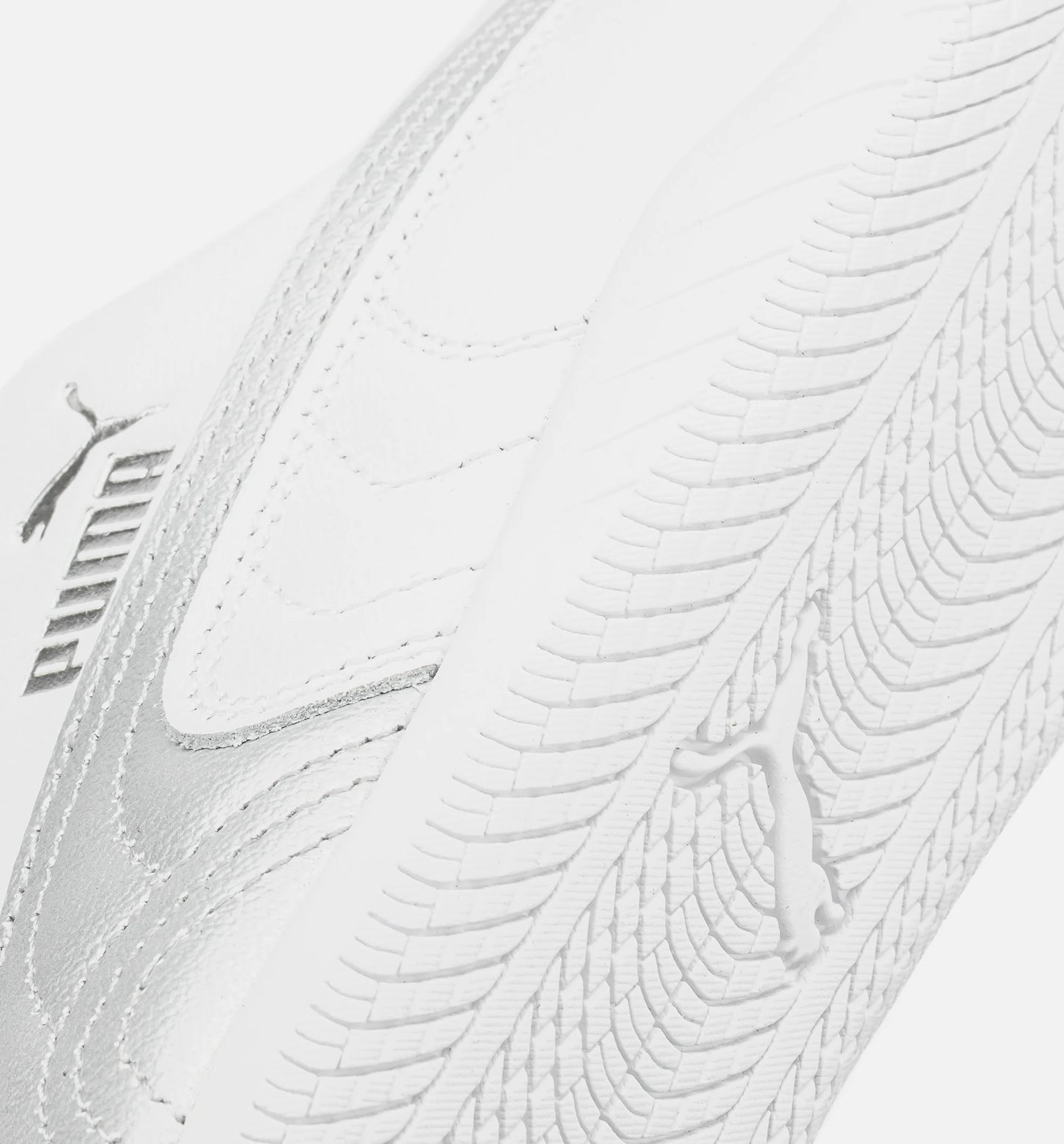 Speedcat Leather Womens Lifestyle Shoe White Silver