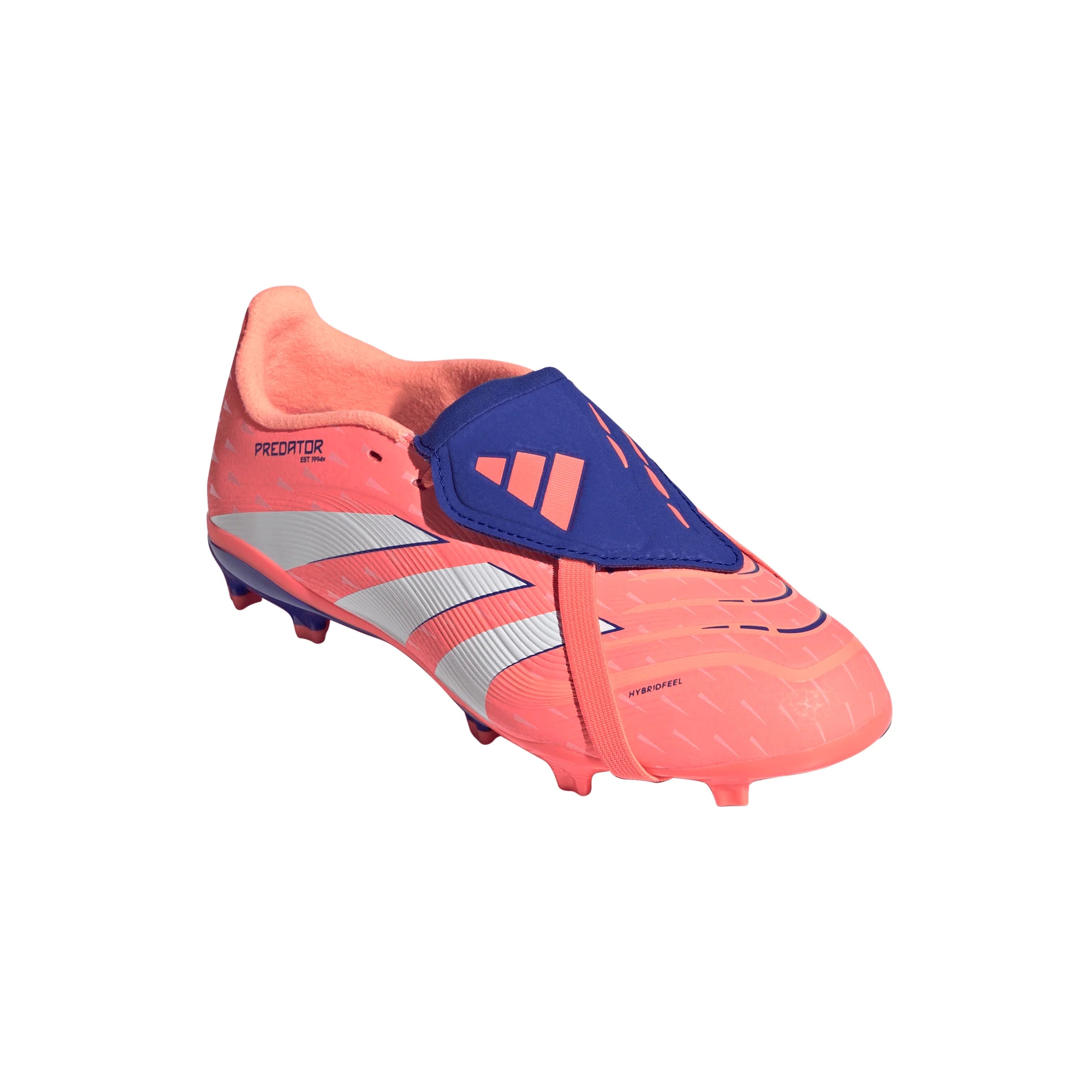 adidas Predator League Fold Over Tongue FG MG Youth Soccer Cleats Orange White