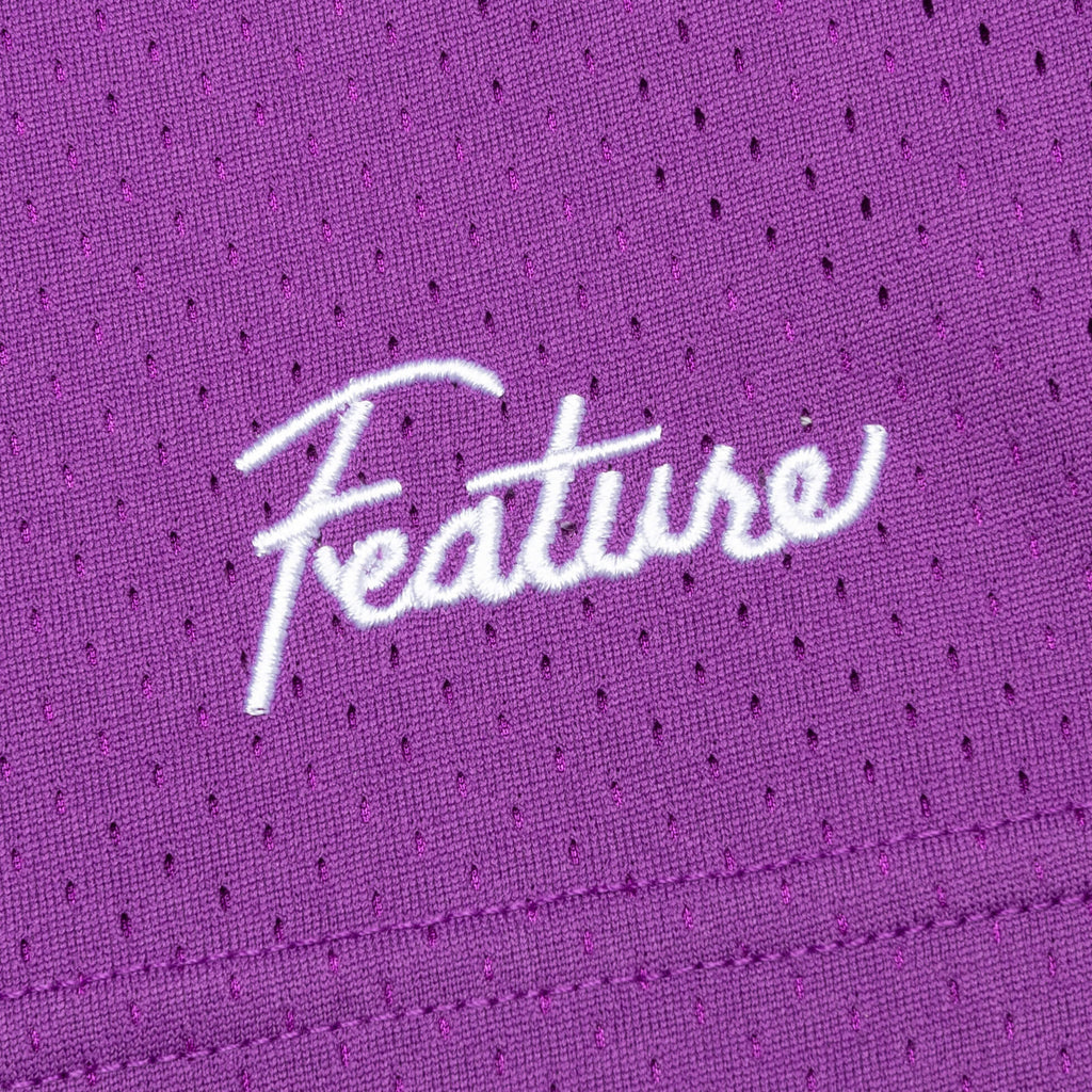 West Mesh Shorts Purple