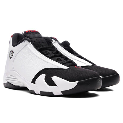 Air Jordan 14 Retro White Varsity Red Black Metallic Silver