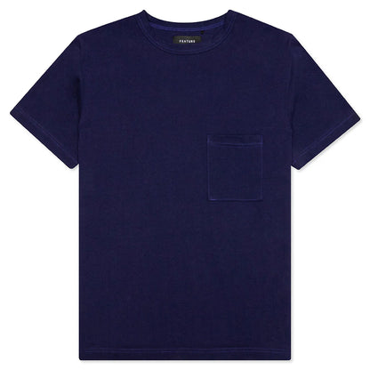 Jersey Braque Pocket Tee Astral Aura