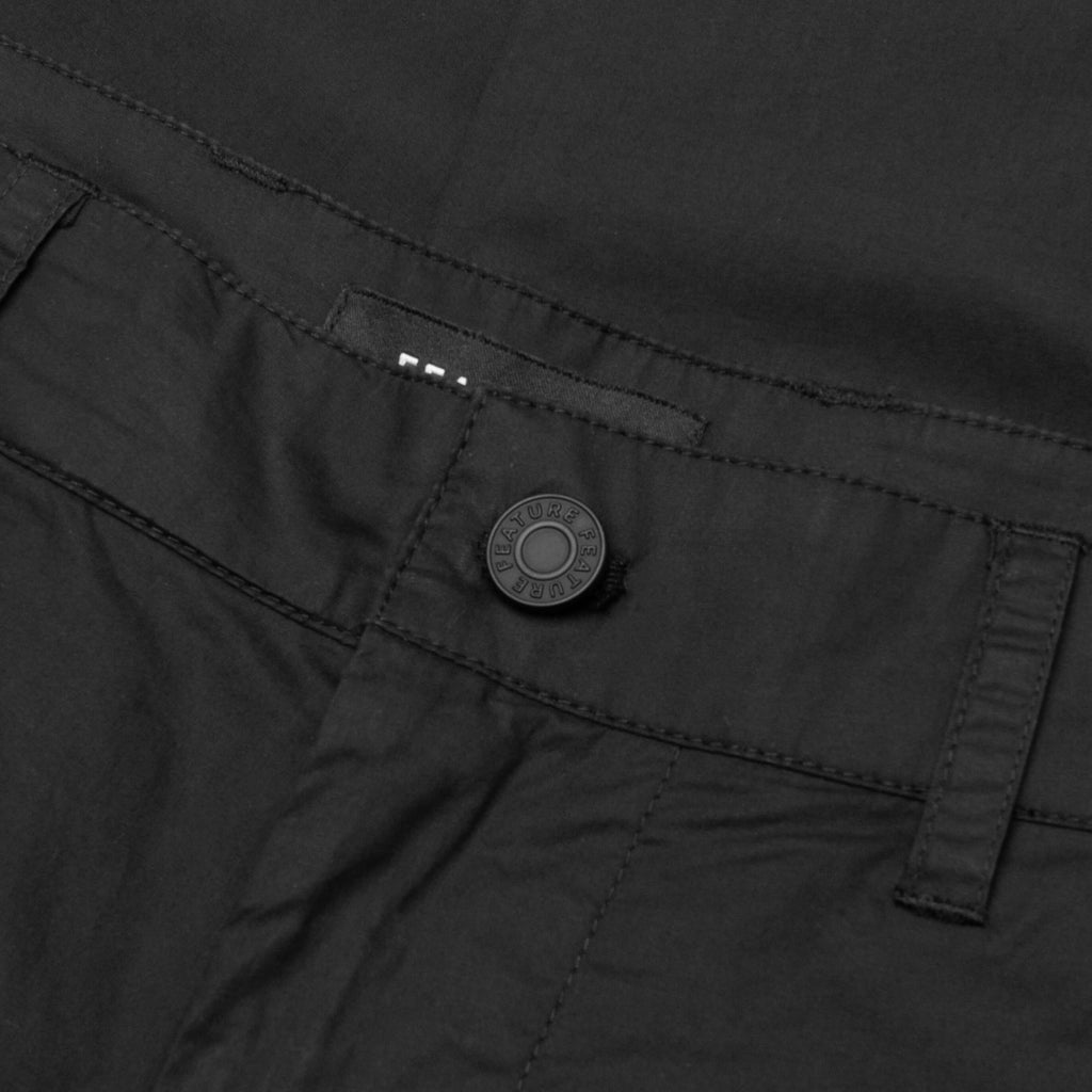 Pablo Utility Cargo Pants Jet Black