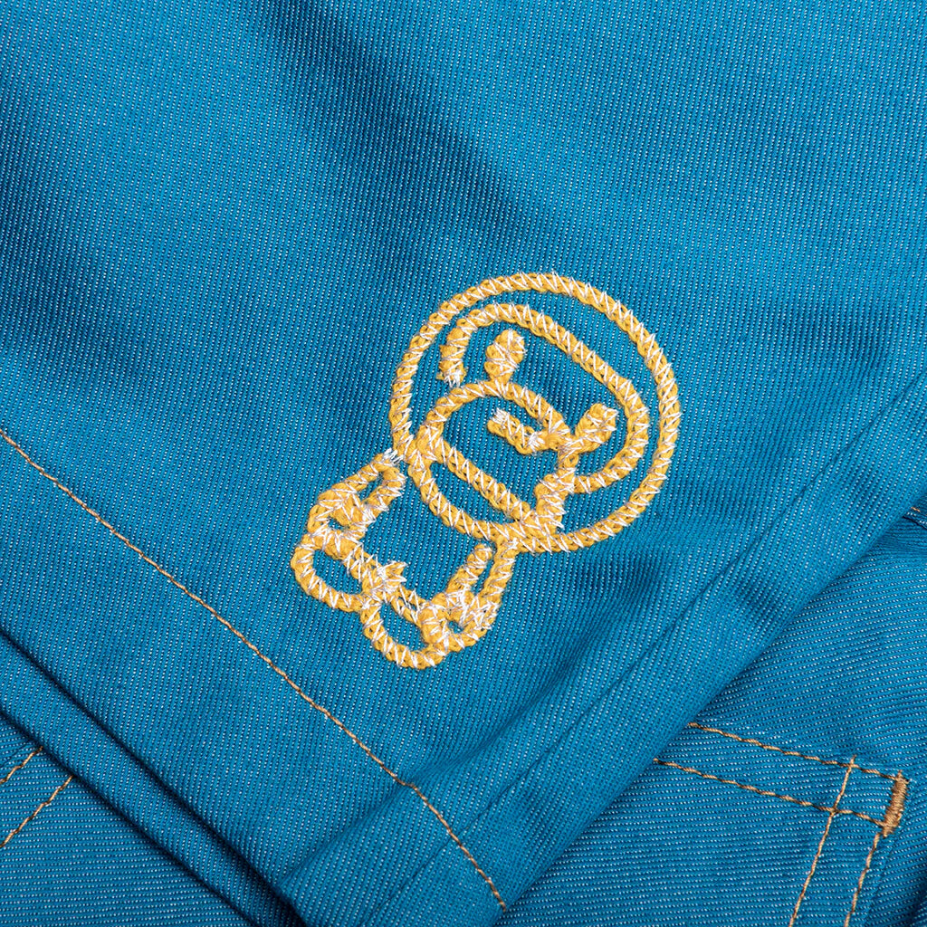 Kids Baby Milo Rope Denim Shorts Blue