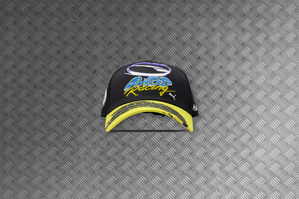 Puma x AAP Rocky AWGE Racing Cap Black Lime Sheen