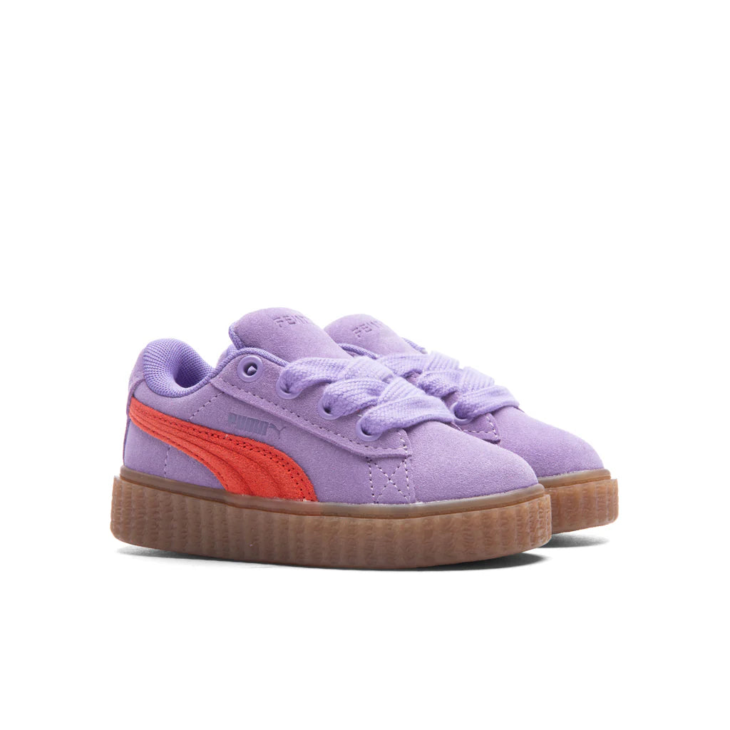 Puma x Fenty Creeper Phatty Toddlers Lavender Alert Burnt Red Gum