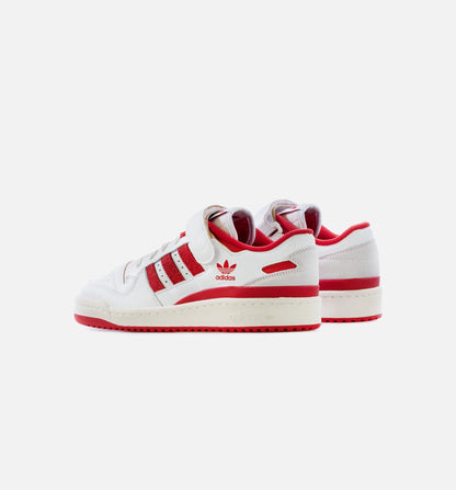 Forum 84 Low Mens Lifestyle Shoe White Red