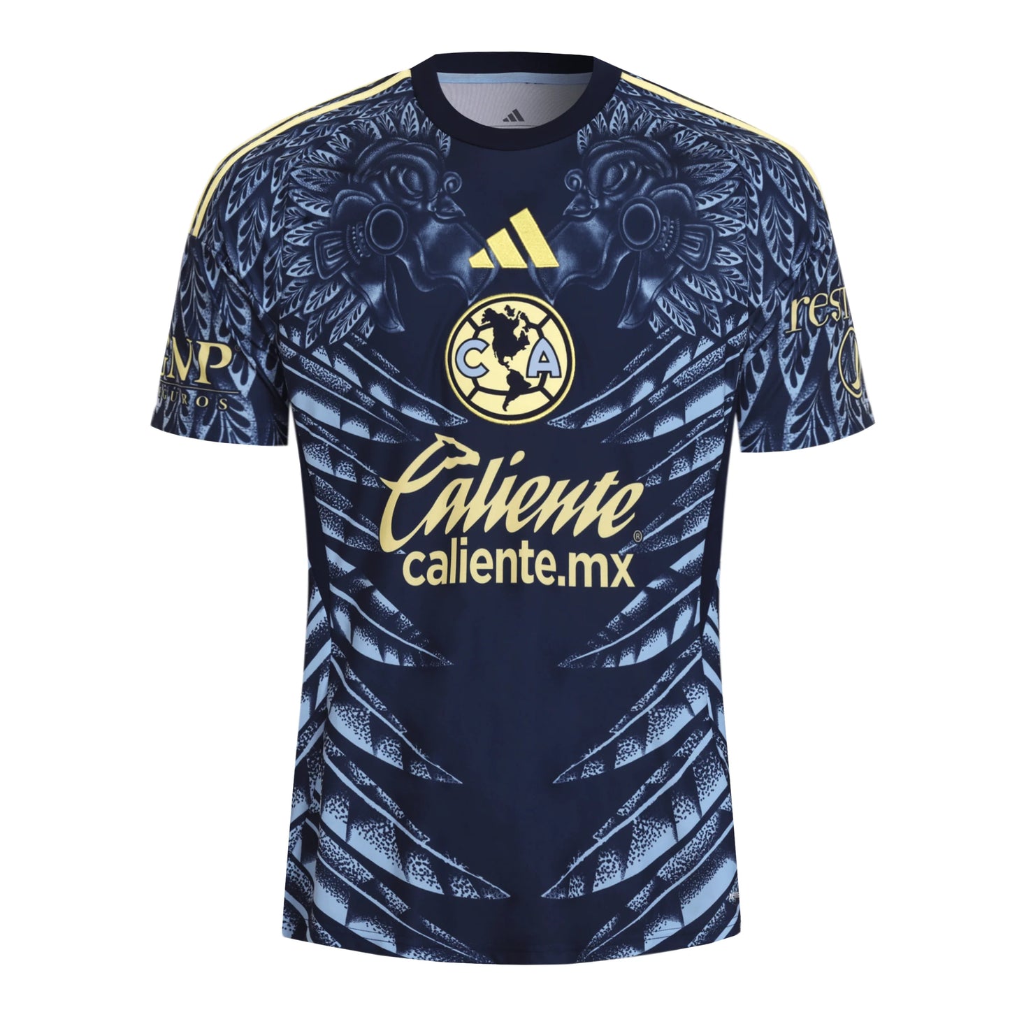 adidas Club América Mens Away Soccer Jersey 25 26 Blue