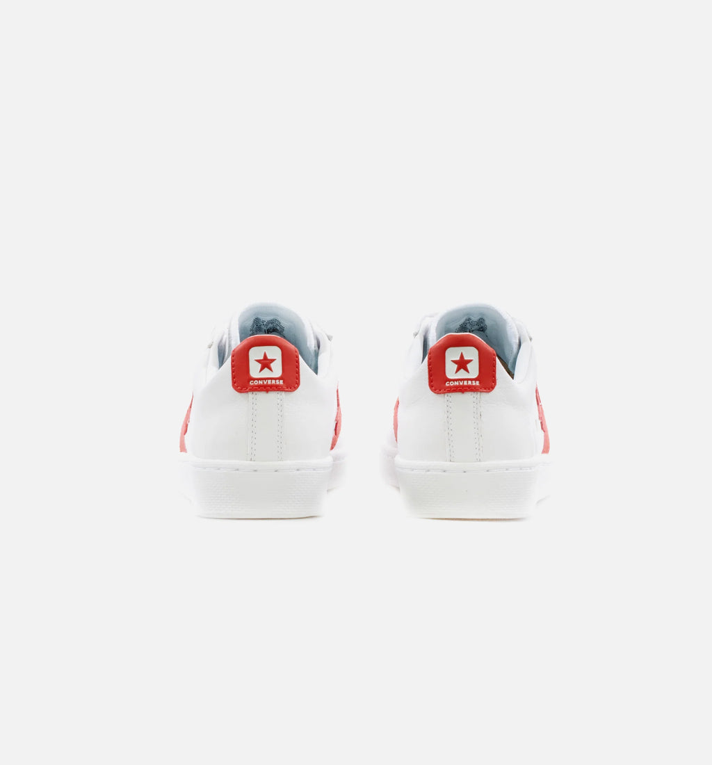 Pro Leather Color Pop Mens Lifestyle Shoe White Orange