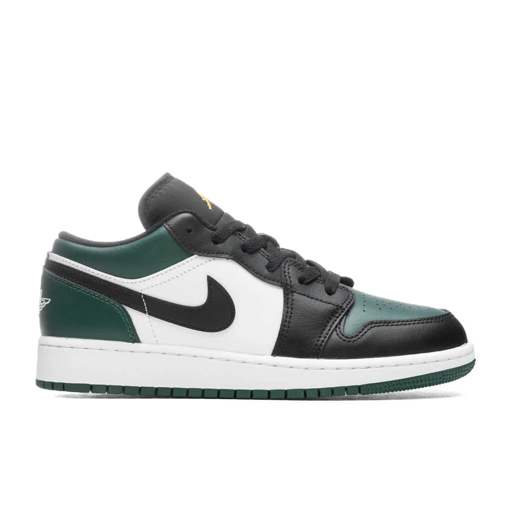 Air Jordan 1 Low GS Noble Green Pollen White DNML